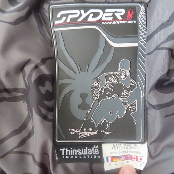 vintage 90s SPYDER US SKI TEAM jacket TEAM USA waterproof mens L - Picture 8 of 11